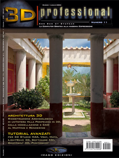 Cover 3DPro n. 11 - Archeologia 3D