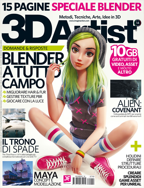 3D Artist n. 14 - Cover