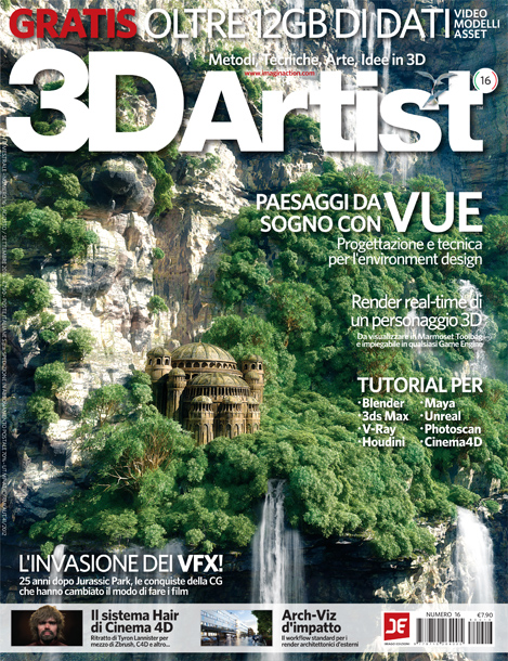 3D Artist n. 16 - Cover