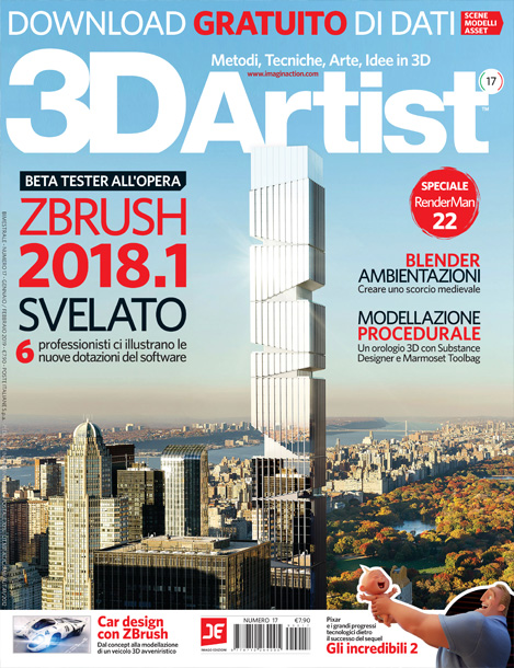 3D Artist n. 17 - Cover
