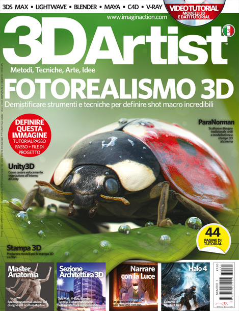 3D Artist n. 3 - Cover
