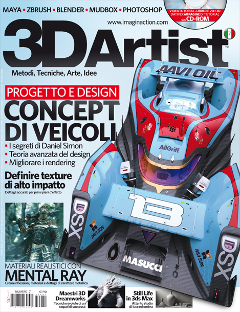 3D Artist n. 7 - Cover