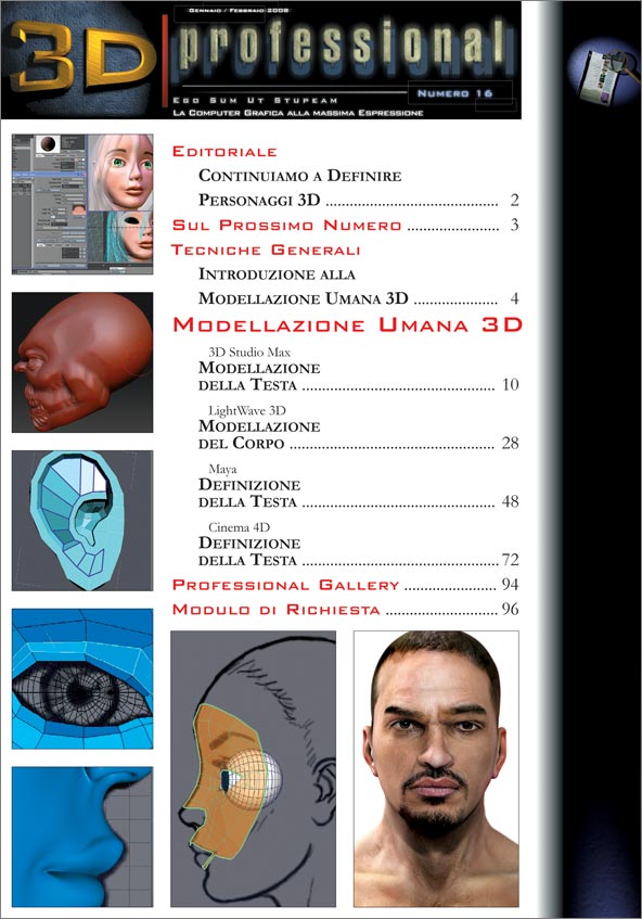 3D Professional n. 16 - Indice