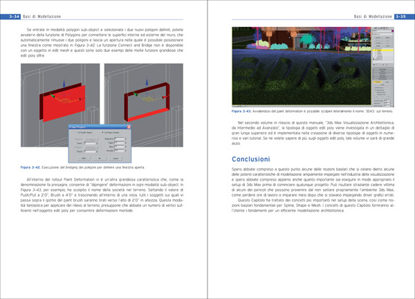 3ds Max Visualizzazione Architettonica - Vol. 1 - Pagine 3-34 e 3-35
