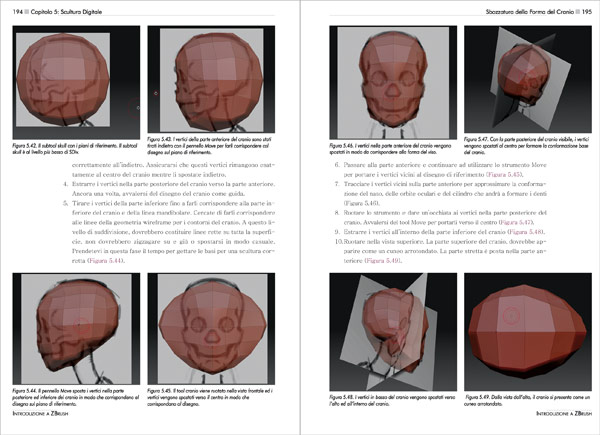 Introduzione a ZBrush - pagine 194 - 195