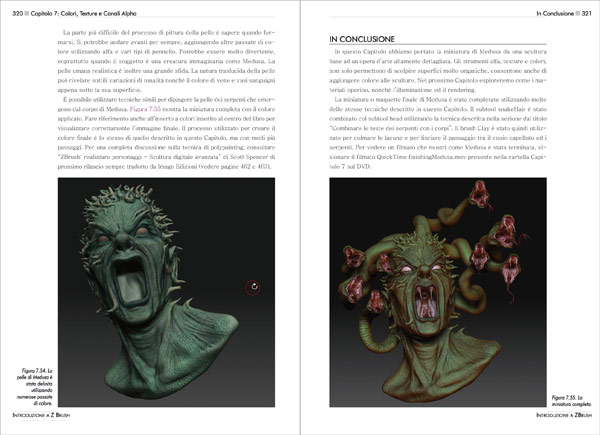 Introduzione a ZBrush - pagine 320 - 321
