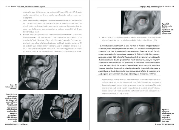 Creare Personaggi con ZBrush - pagine 74 - 75