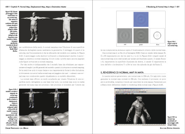 Creare Personaggi con ZBrush - pagine 430 - 431