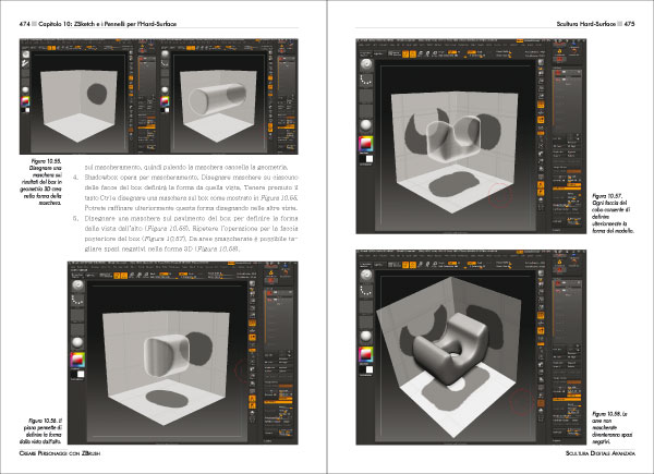 Creare Personaggi con ZBrush - pagine 474 - 475