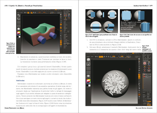 Creare Personaggi con ZBrush - pagine 478 -479