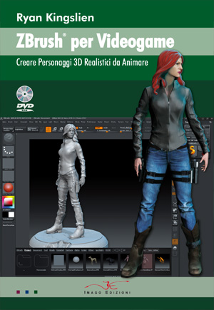ZBrush per Videogame - Creare Personaggi 3D Realistici da Animare - pagine - Cover