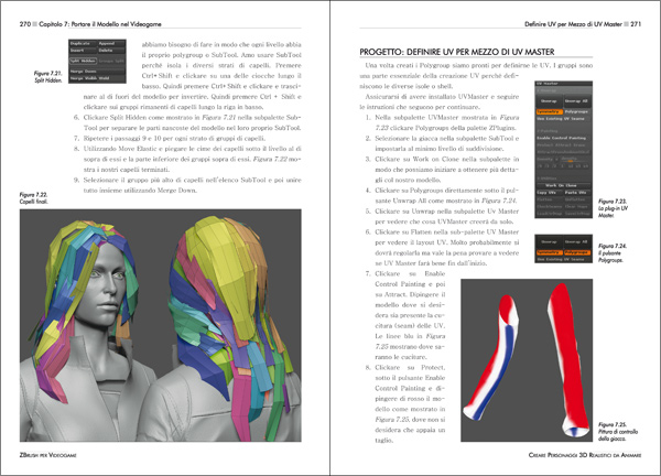 ZBrush per Videogame - Creare Personaggi 3D Realistici da Animare - Pagine 270-271
